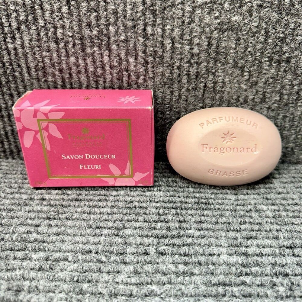 Fragonard Parfumeur Grasse Soap Bar Savon Doucheur Fleuri 5oz France Flowery